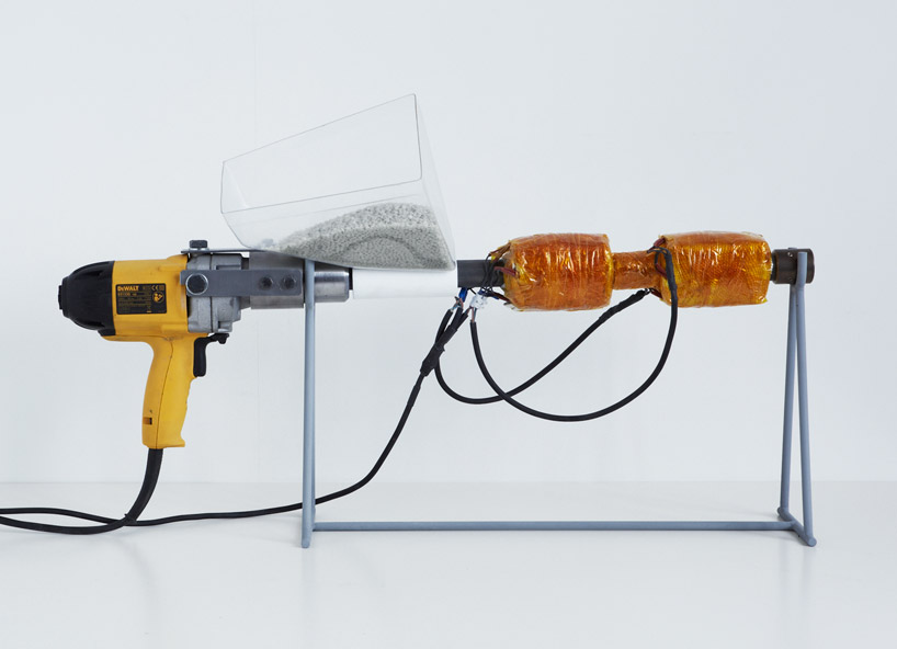  james shaw creates furniture using spray guns