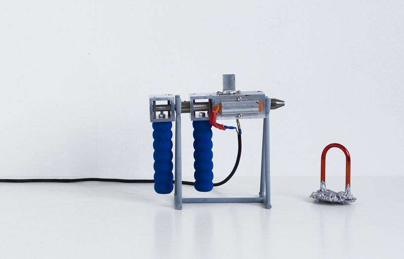  james shaw creates furniture using spray guns