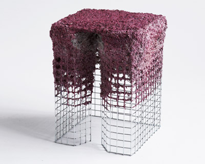  james shaw creates furniture using spray guns