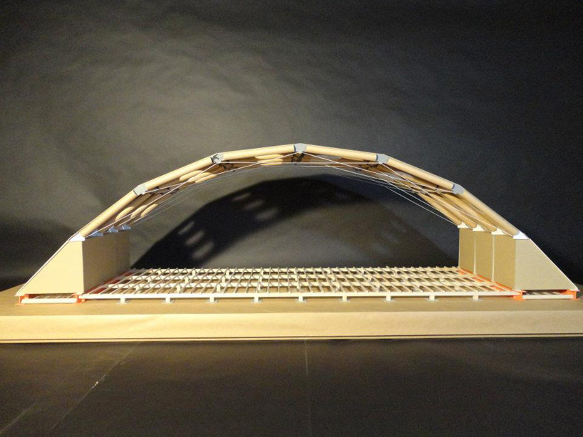 shigeru ban designs temporary studio for kyoto university