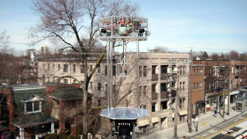 the chime: a digital wind chime by marc de pape scores the city