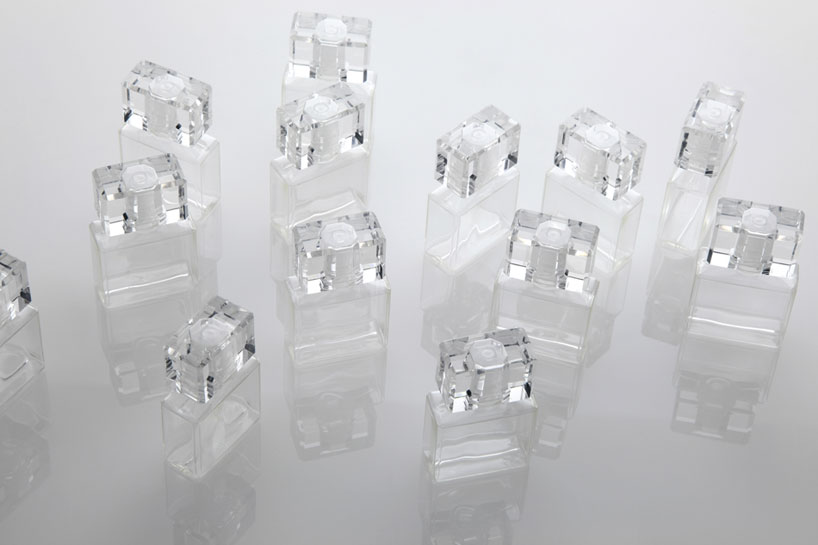 tokujin yoshioka sante beauteye eye drop packaging and bottle designboom tokujin yoshioka's bottle design for sante beauteye sparkles