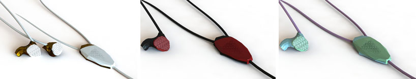 accord 3D printed earphones by julian goulding