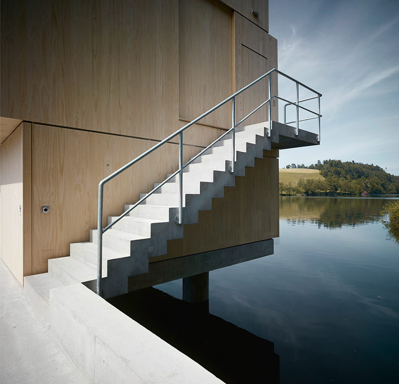 fuhrimann hachler architects nest a refuge over lake rotsee