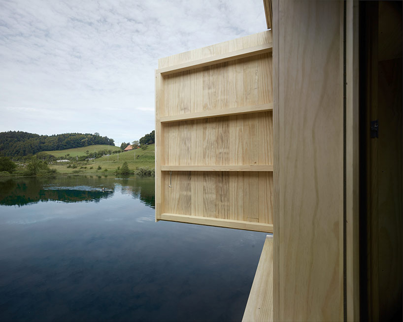 fuhrimann hachler architects nest a refuge over lake rotsee