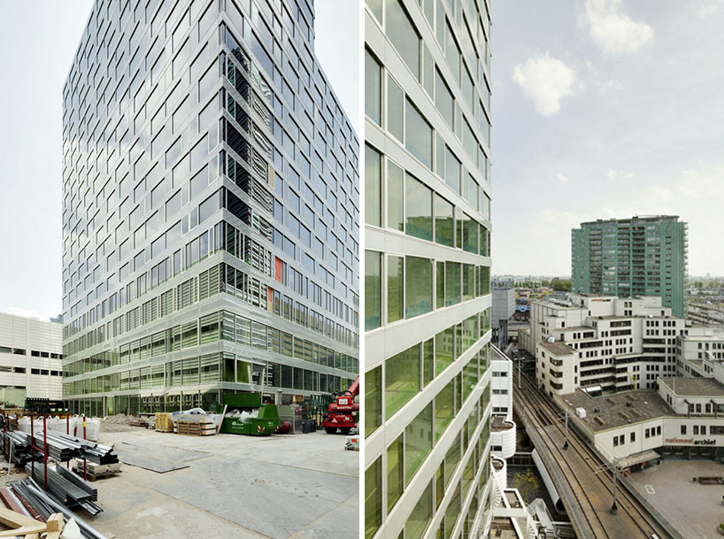 wiel arets completes the AvB tower in the hague