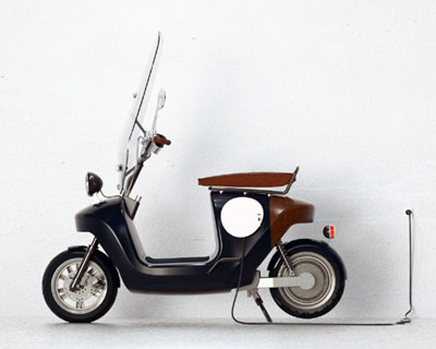 Be.e electric scooter is made from hemp
