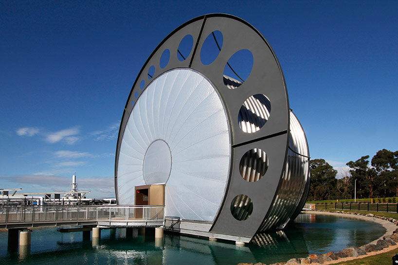 gippsland water factory vortex center mimics a maelstrom
