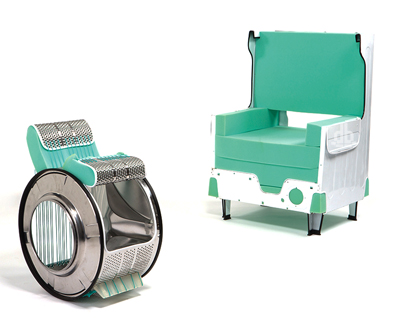 I used to be a washing machine now I'm a chair!