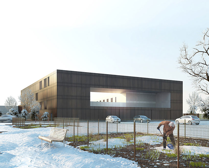 LAN architecture designs minimum security prison in nanterre