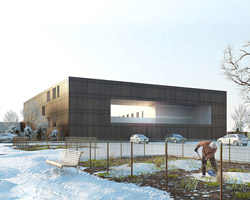 LAN architecture designs minimum security prison in nanterre