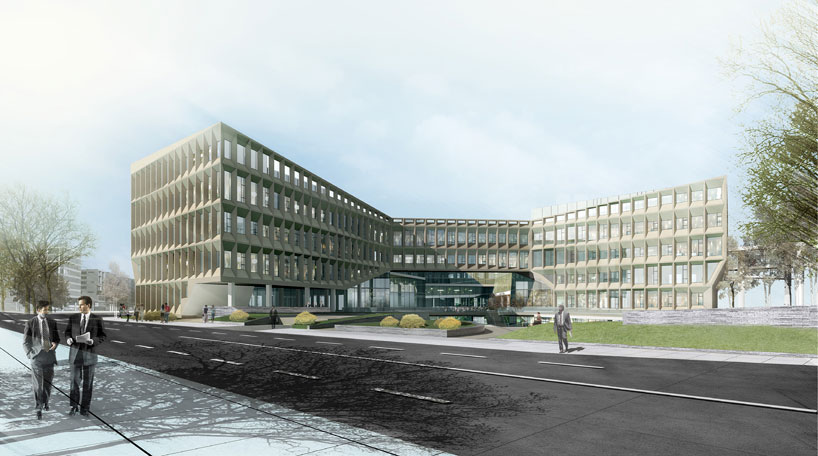 shanghai hongqiao CBD office by LYCS architecture breaks ground