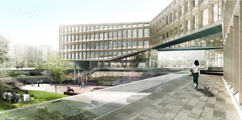 shanghai hongqiao CBD office by LYCS architecture breaks ground