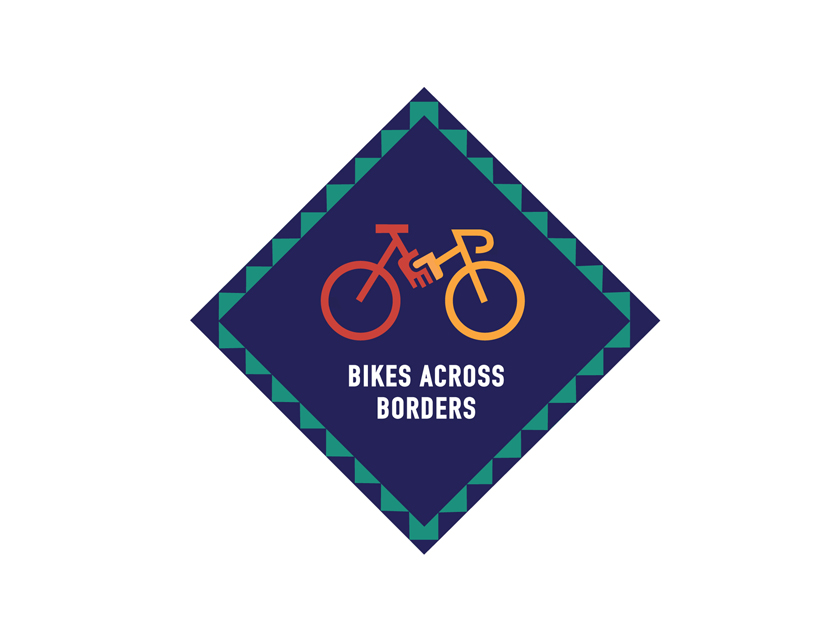 bikes across borders re-brand by sarah surrette