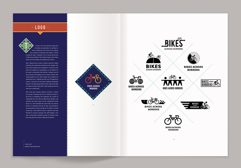 bikes across borders re-brand by sarah surrette