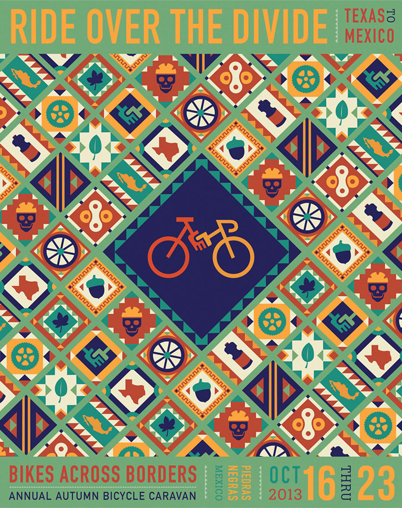 bikes across borders re-brand by sarah surrette