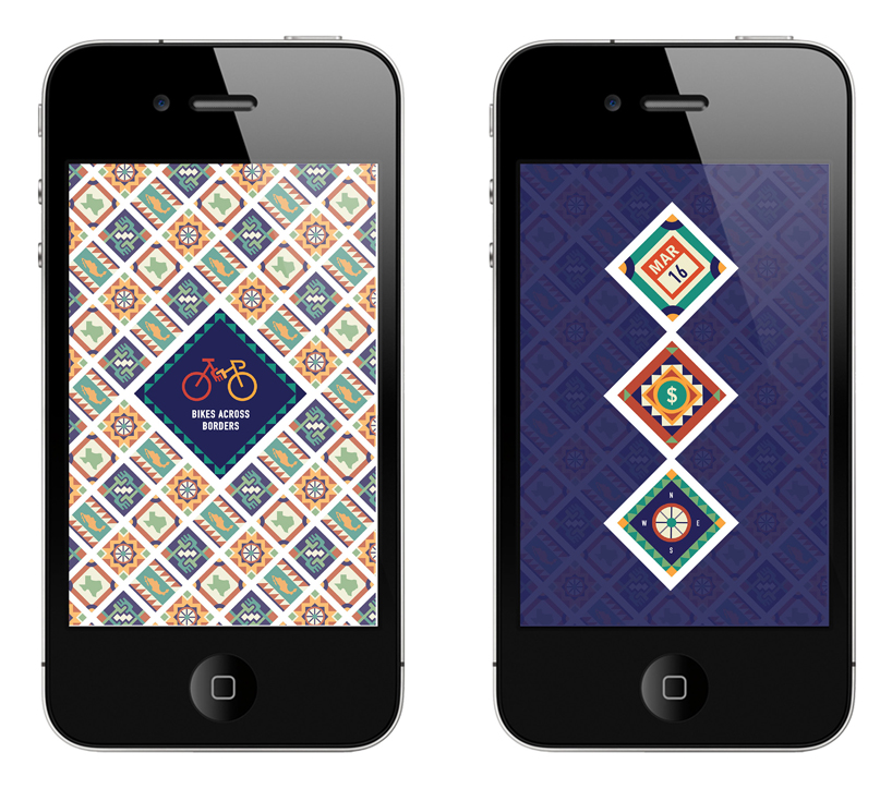 bikes across borders re-brand by sarah surrette