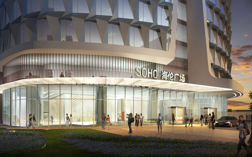 UNstudio's SOHO hailun plaza towers over shanghai