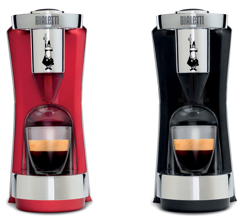 bialetti DIVA pod coffee machine by design group italia