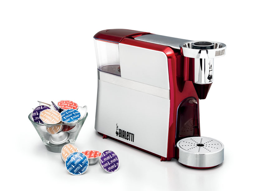 bialetti pod coffee machine by design group