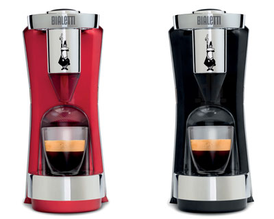 bialetti DIVA pod coffee machine by design group italia