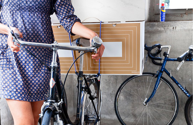blockbox compact light weight cardboard shelving system