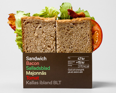 7-eleven sandwich packaging by BVD
