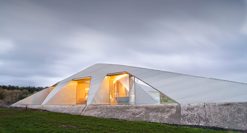 james stockwell: crescent croft house camps by a lake 