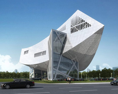 daniel libeskind: zhang zhidong industrial museum underway 