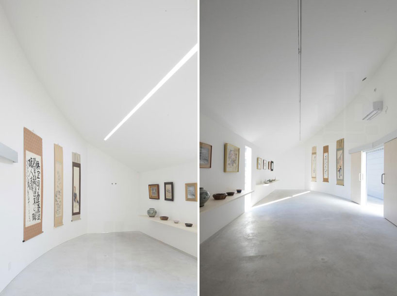 UA architects curves pathway through shirasagi museum