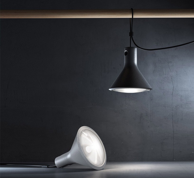 form us with love: yupik styrofoam lamp for fontana arte