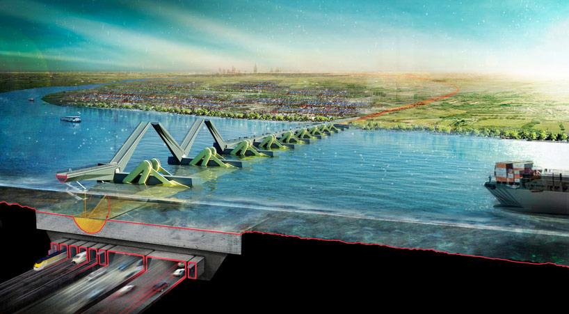foster + partners submit thames proposal to airport commission 