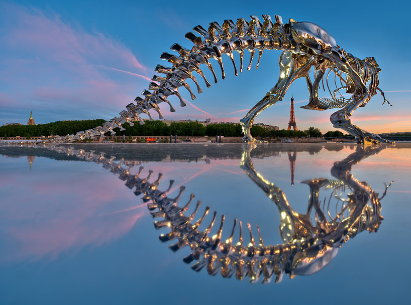 philippe pasqua: full-scale t-rex in paris