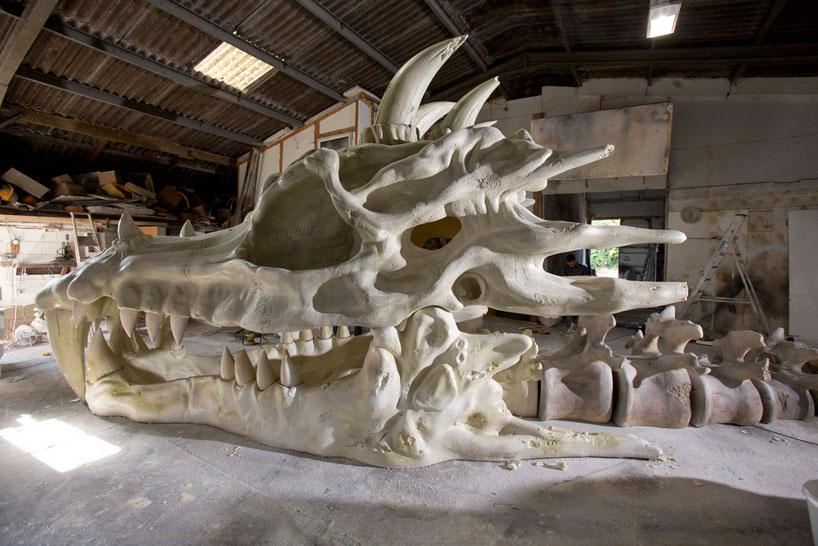 Massive Dragon Skull Along England S Jurassic Coast