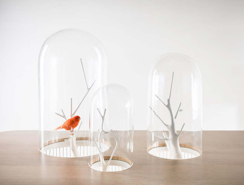 gregoire-de-lafforest-cage-archibird-designboom-04 birdcage table by gregoire de lafforest