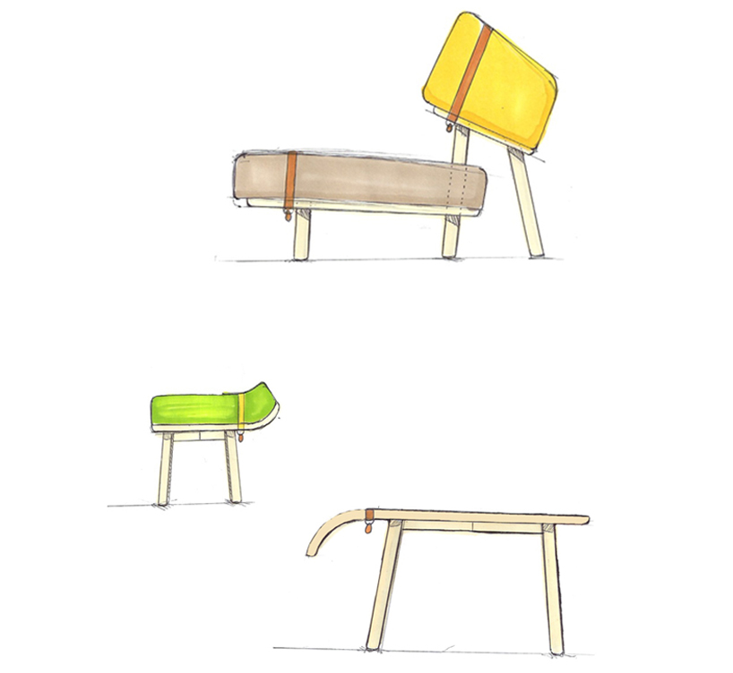 hosting-hounds-tomski-designboom05 dog furniture - a man's best friend by tomski