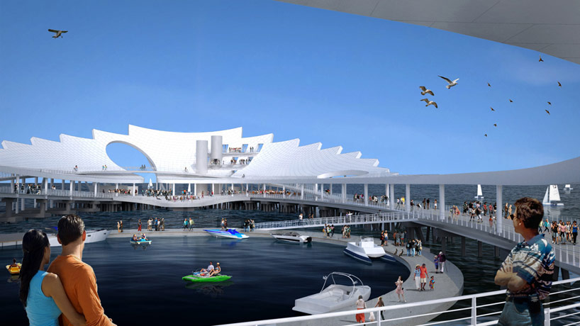 michael maltzan unveils the lens for st petersburg pier