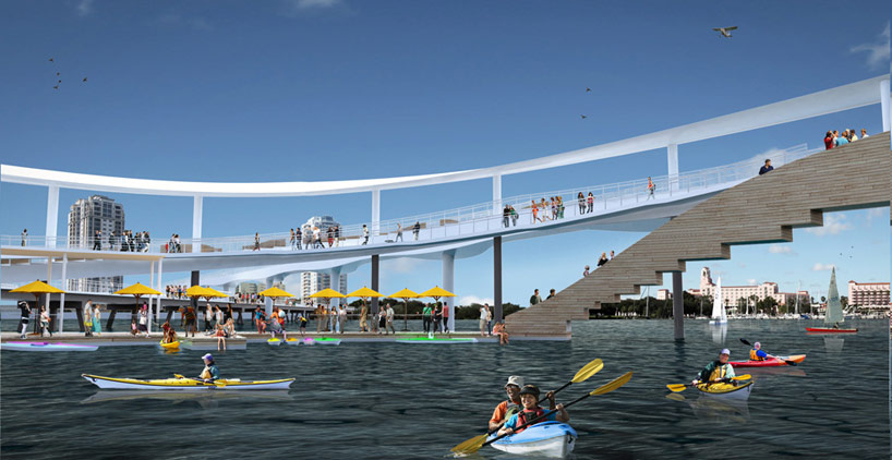 michael maltzan unveils the lens for st petersburg pier