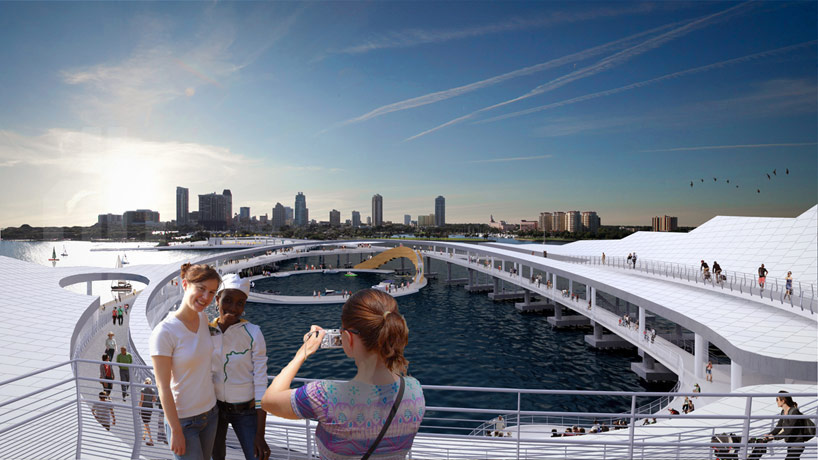 michael maltzan unveils the lens for st petersburg pier