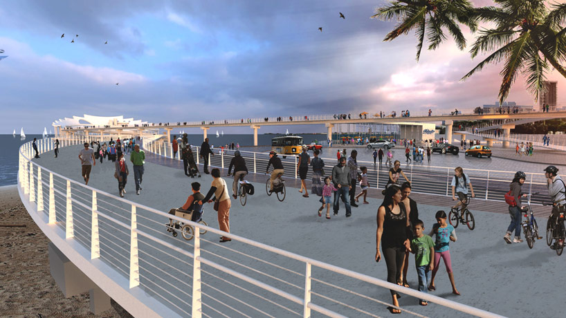 michael maltzan unveils the lens for st petersburg pier