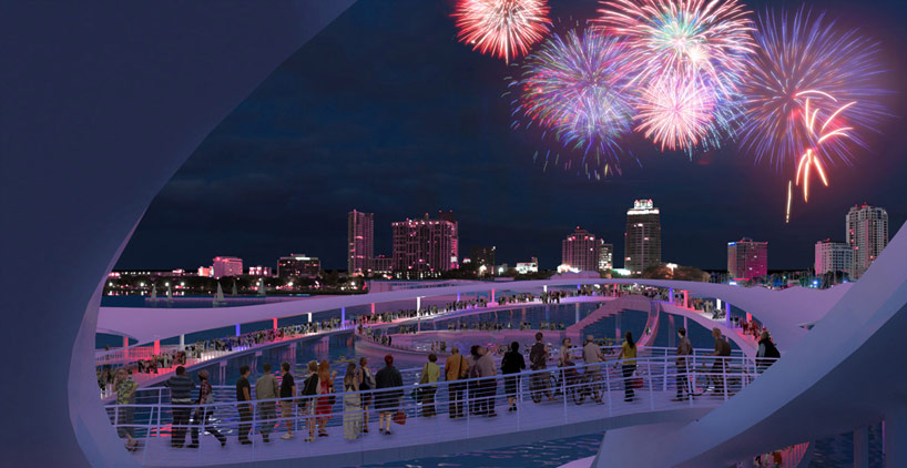 michael maltzan unveils the lens for st petersburg pier