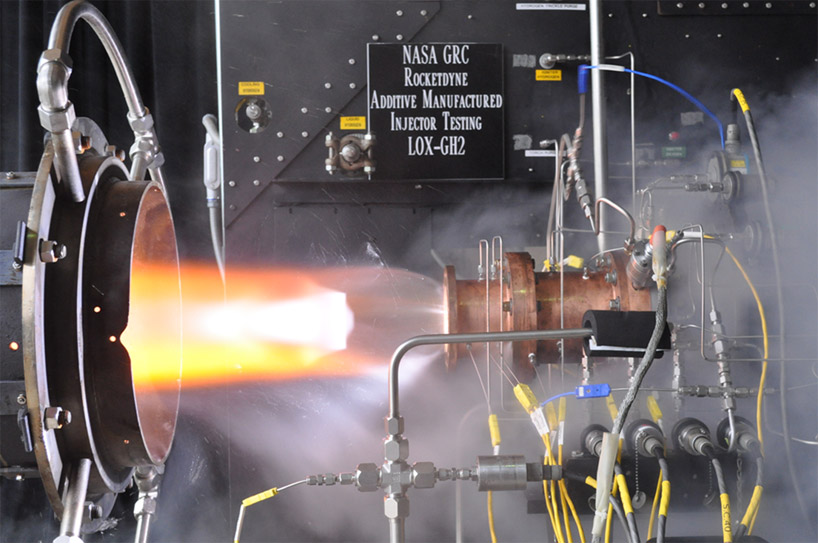 NASA successfully tests a 3D printed rocket engine injector