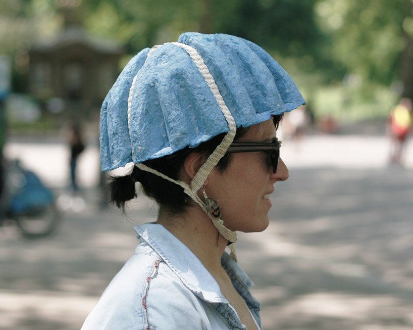 this paper pulp bike helmet can save your life