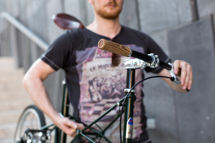 wooden handlebar grips