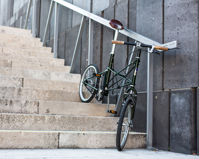 sustainable bike grips made from wood by pecker design