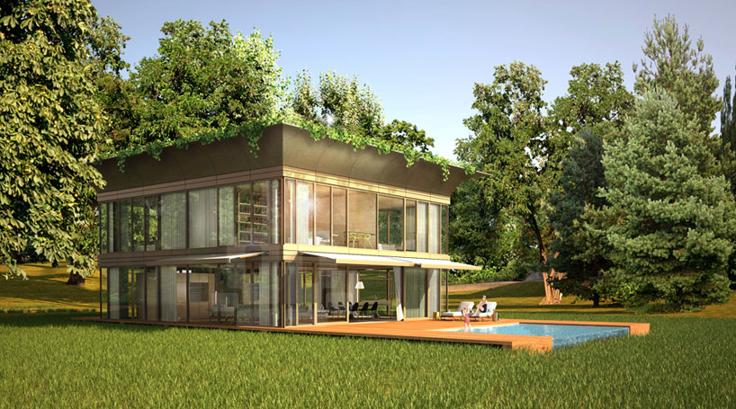philippe starck with riko: P.A.T.H. pre-fab homes 
