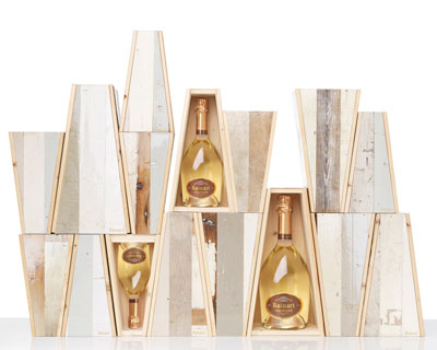 piet hein eek: reclaimed wooden packaging for ruinart