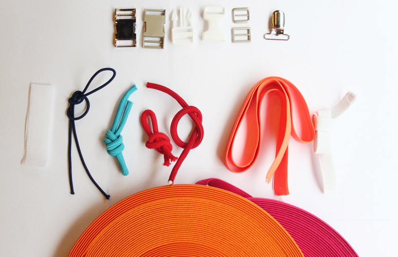reel elastic bike frame storage system by areum jeong
