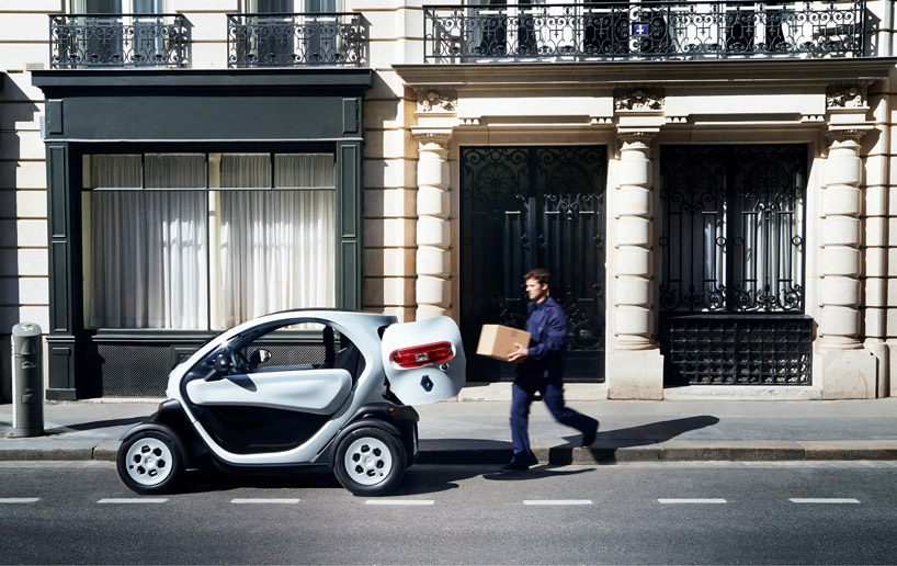 all-electric renault twizy cargo edition