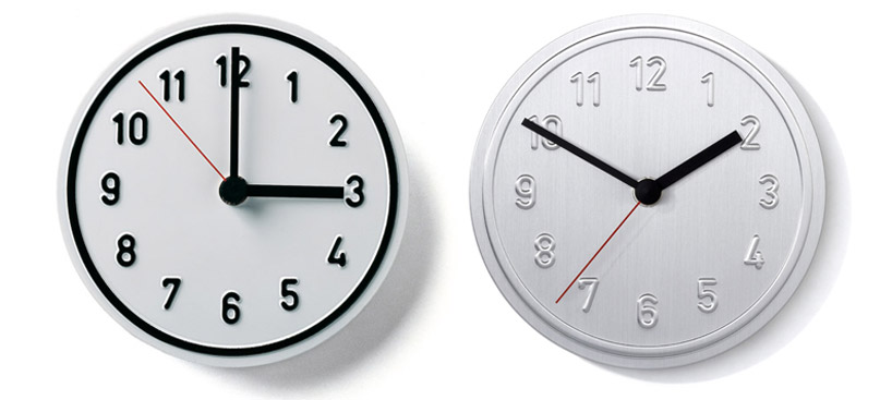 richard lampert alu alu wall clock